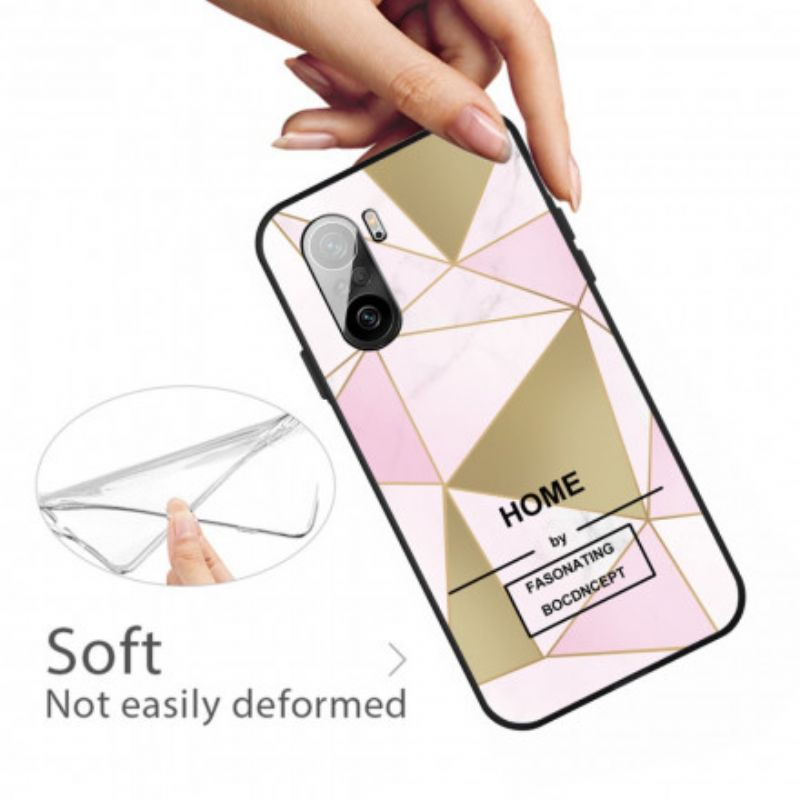 Hülle Für Xiaomi Mi 11i 5g / Poco F3 Stilisierter Marmor
