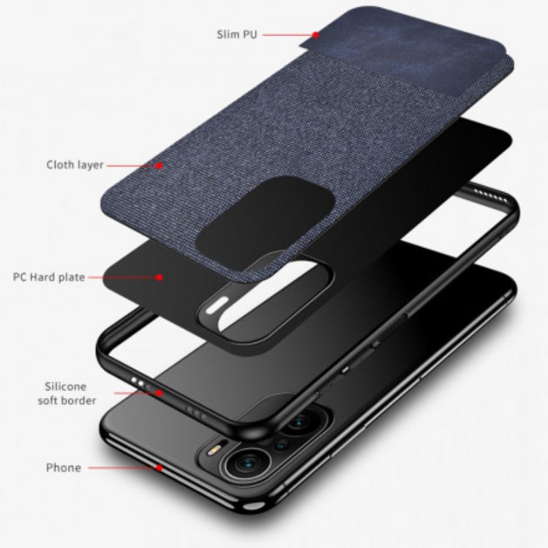 Hülle Xiaomi Mi 11i 5g / Poco F3 Handyhülle Kunstleder Mit Zwei Texturen