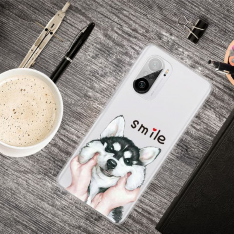 Hülle Xiaomi Mi 11i 5g / Poco F3 Handyhülle Lächelnder Hund