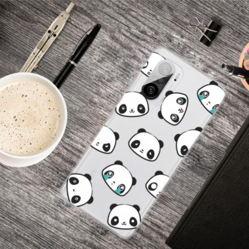 Hülle Xiaomi Mi 11i 5g / Poco F3 Handyhülle Sentimentale Pandas