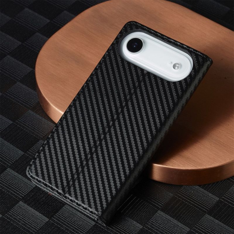 Flip Case Für iPhone Air Carbonfaser Lc.imeeke