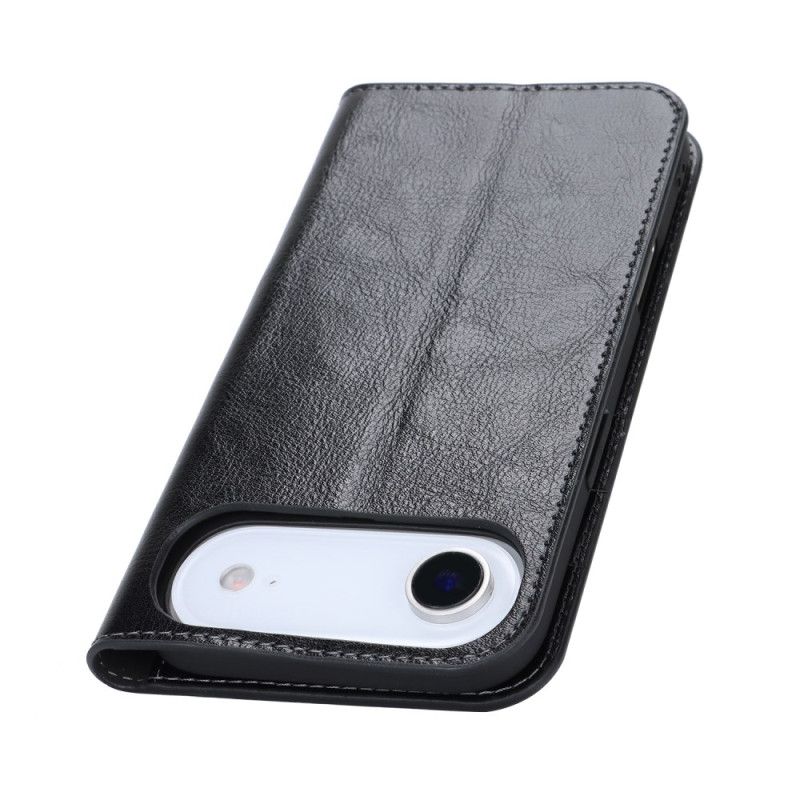 Flip Case Für iPhone Air Echtes Leder