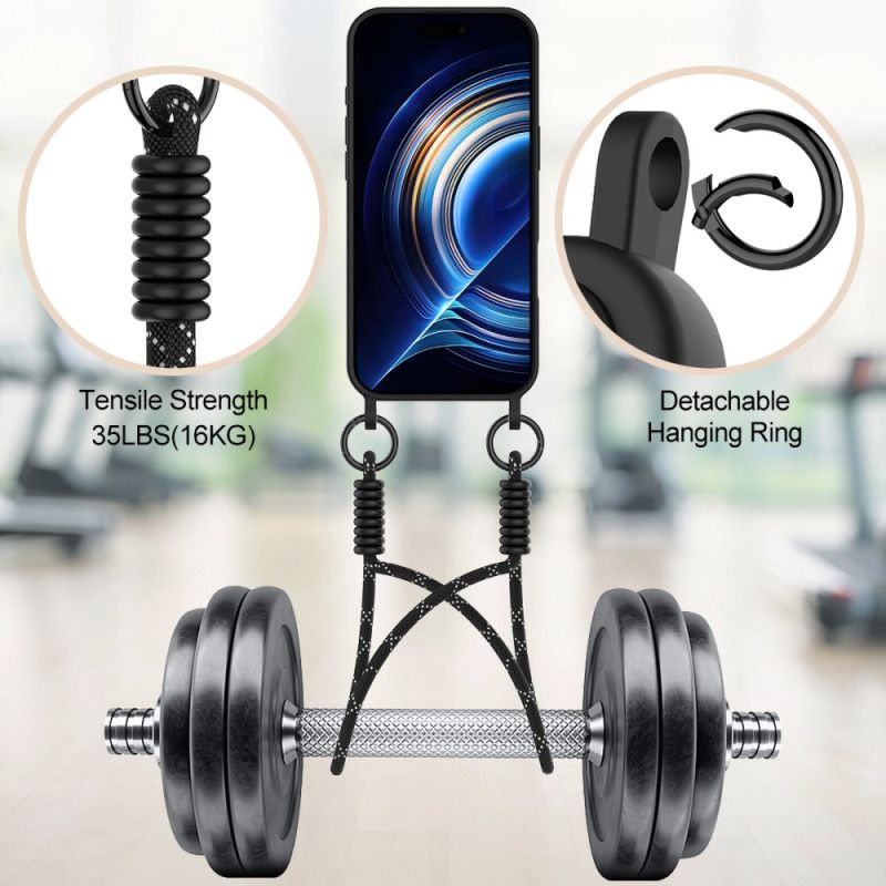 Hülle iPhone Air Kartenhalter Mit Kordel