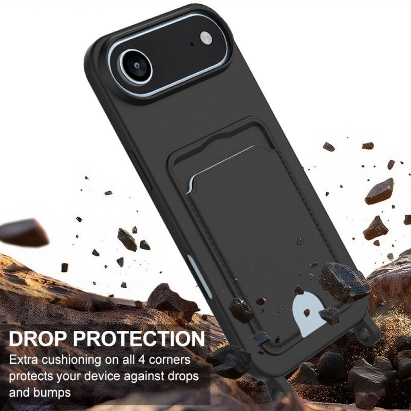 Hülle iPhone Air Kartenhalter Mit Kordel