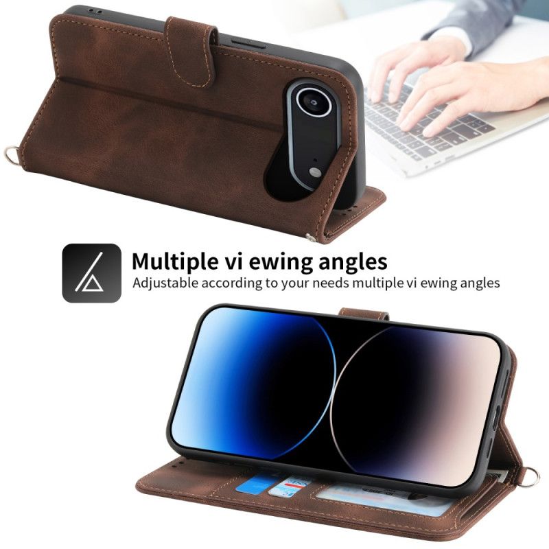 Lederhüllen Für iPhone Air Florale Spitze