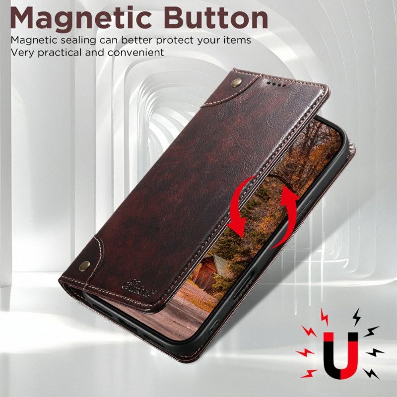 Lederhüllen iPhone Air Handyhülle Vintage-design Von Suteni