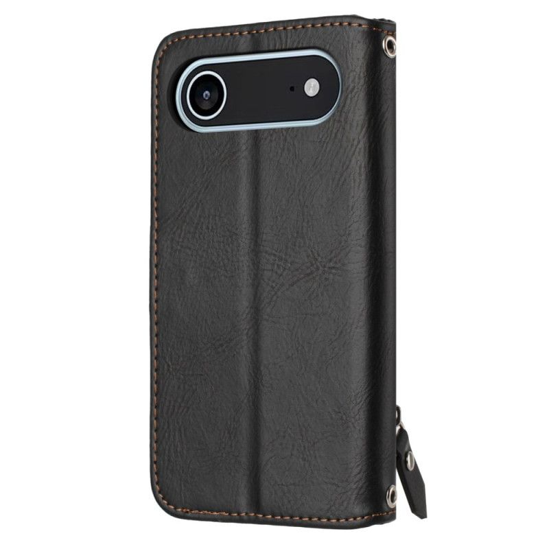 Lederhüllen iPhone Air Retro-geldbörse