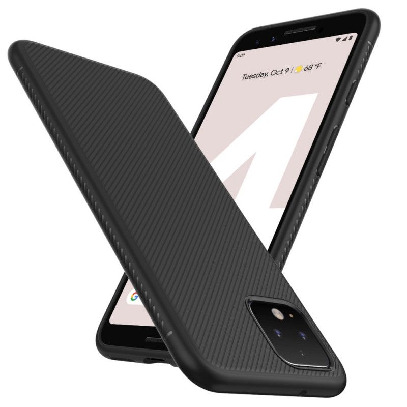 Hülle Für Google Pixel 4 XL Dunkelblau Jazzserien-Twill