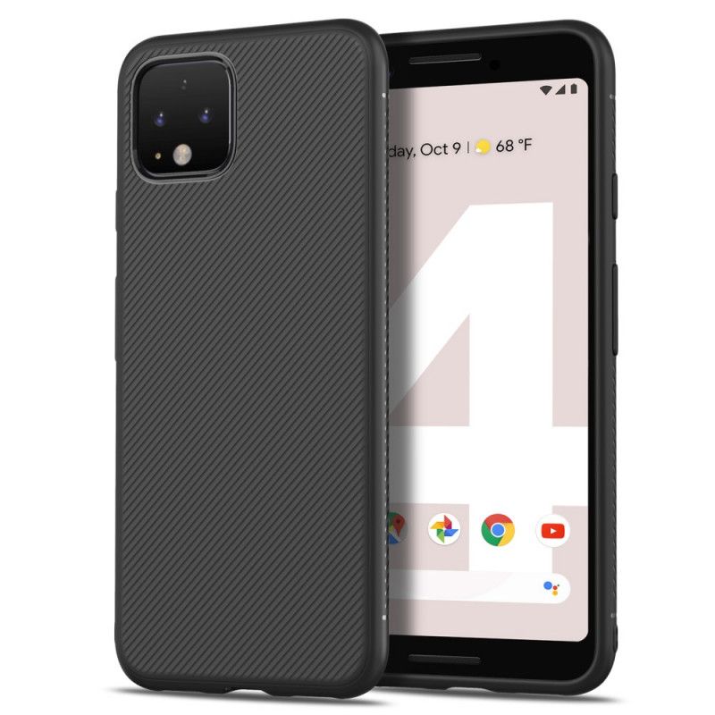 Hülle Für Google Pixel 4 XL Dunkelblau Jazzserien-Twill