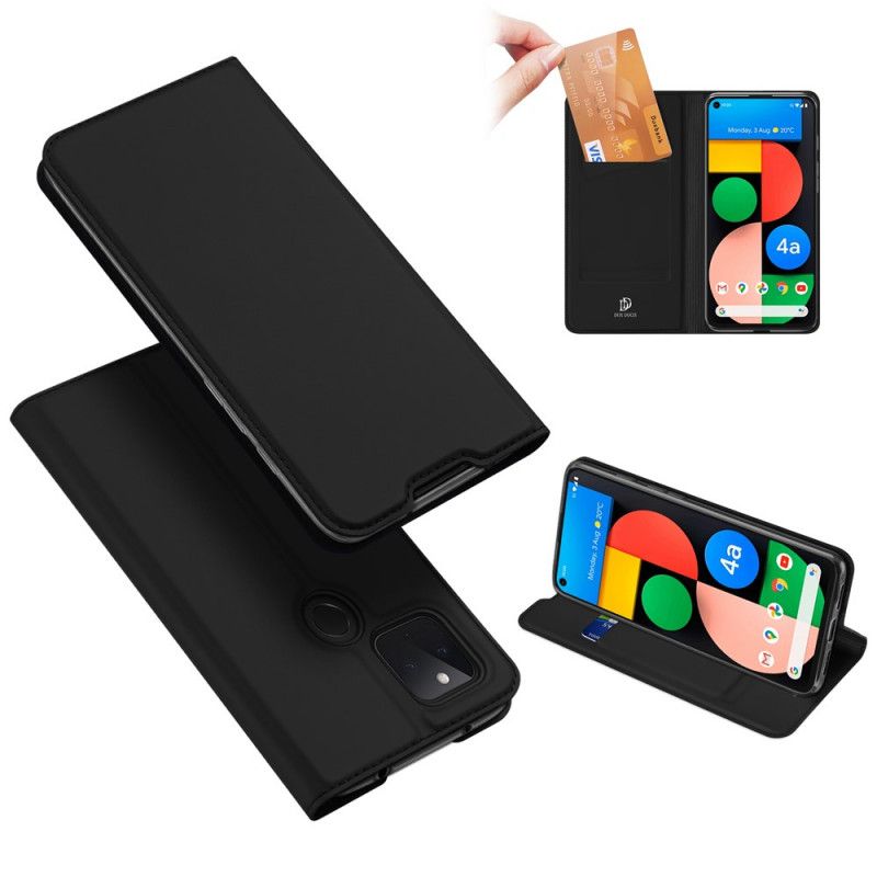 Flip Case Google Pixel 4A 5G Schwarz Pro-Dux-Ducis-Haut