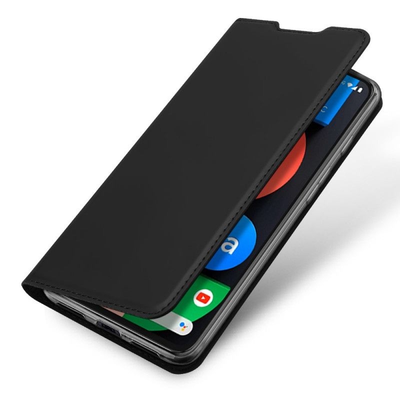 Flip Case Google Pixel 4A 5G Schwarz Pro-Dux-Ducis-Haut