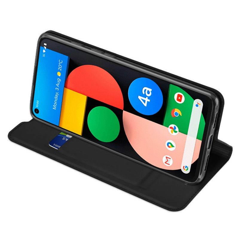 Flip Case Google Pixel 4A 5G Schwarz Pro-Dux-Ducis-Haut