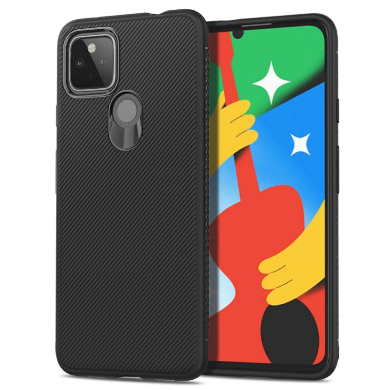 Hülle Für Google Pixel 4A 5G Schwarz Jazzserien-Twill