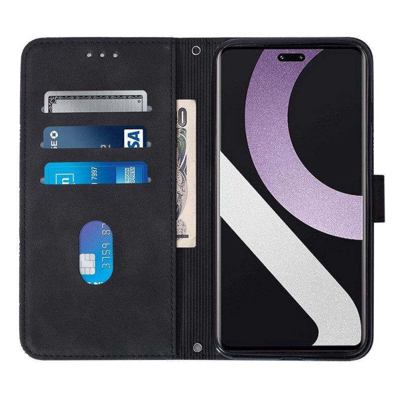 Flip Case Für Xiaomi 13 Lite Mit Kordel Riemendreiecke