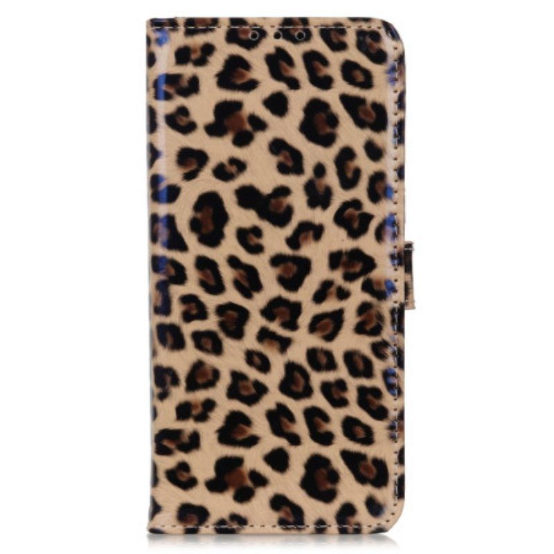 Lederhüllen Für Xiaomi 13 Lite Leopard