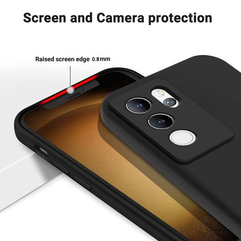 Hülle Vivo V30 Lite 5g Flüssigsilikon Mit Band