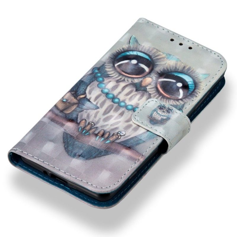 Lederhüllen Sony Xperia XZ2 Compact Miss Owl 3D