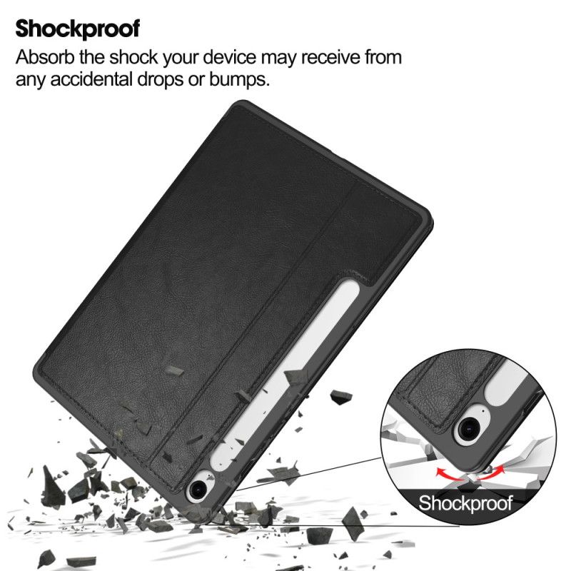 Case Samsung Galaxy Tab S10 Fe Handyhülle Lederoptik