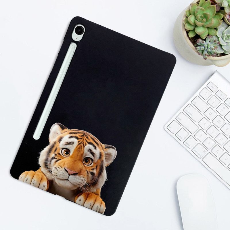 Hülle Samsung Galaxy Tab S10 Fe Handyhülle Kleiner Tiger