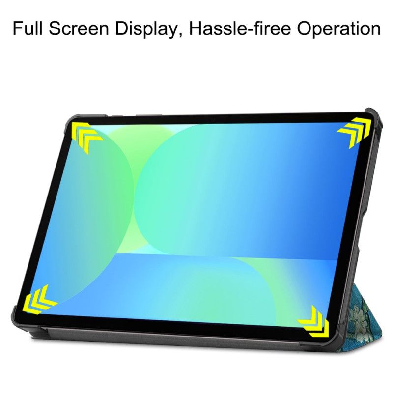 Samsung Galaxy Tab S10 Fe Blumenmuster