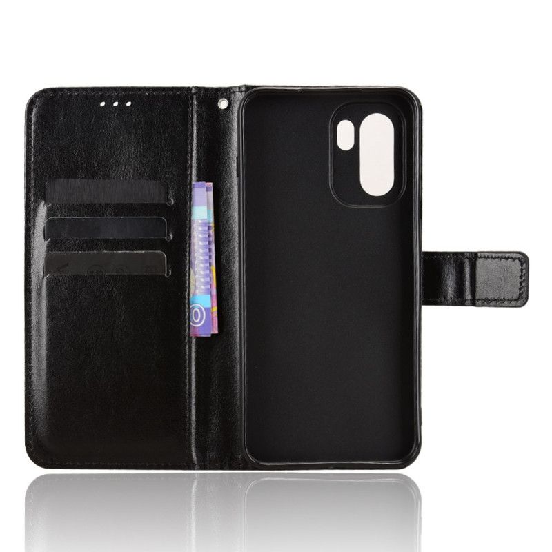 Lederhüllen Oneplus 15r Handyhülle Auffälliges Kunstleder
