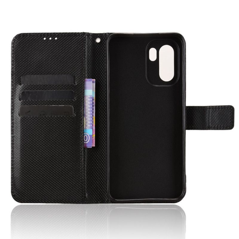 Lederhüllen Oneplus 15r Handyhülle Diamantstruktur