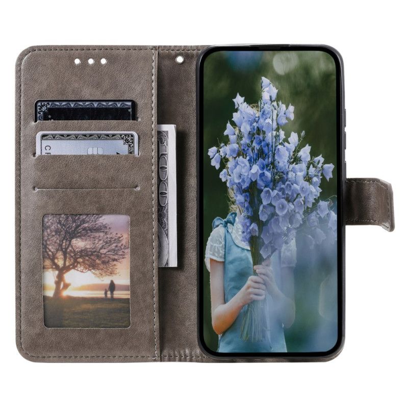 Lederhüllen Oneplus 15r Handyhülle Sonnen-mandala