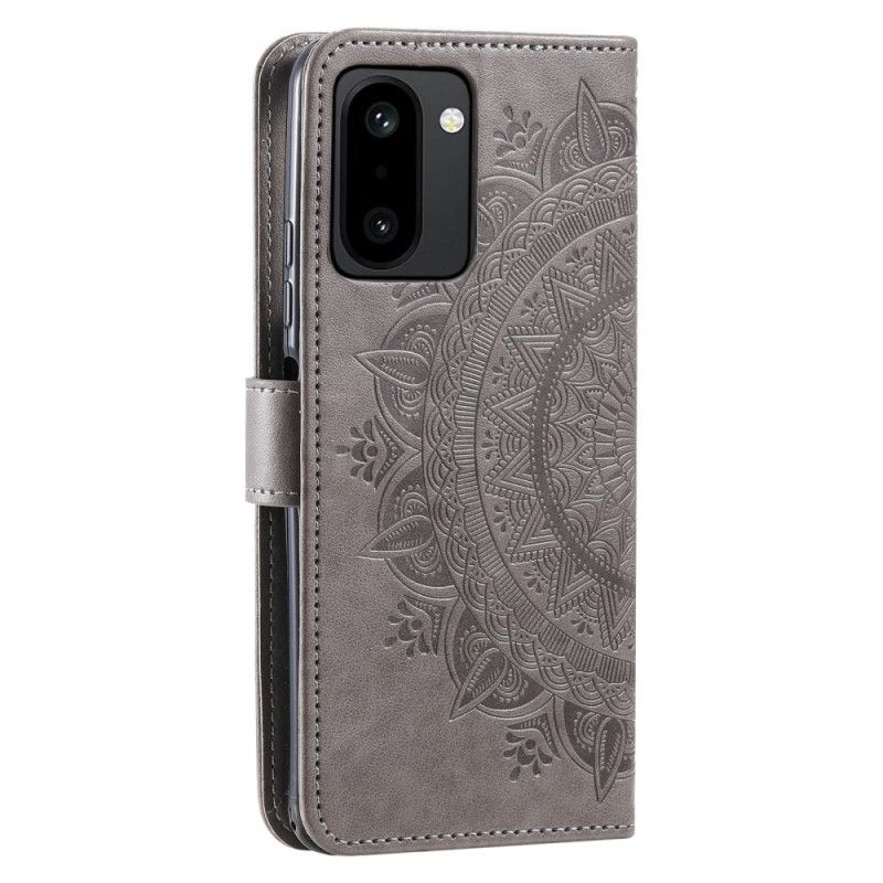 Lederhüllen Oneplus 15r Handyhülle Sonnen-mandala