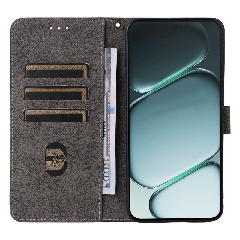 Lederhüllen Oneplus 15r Rfid-schutz In Wildlederoptik