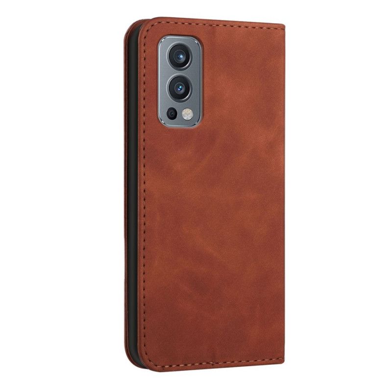 Flip Case Für Oneplus Nord 2 5g Style Leder S-design