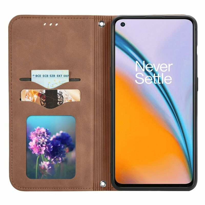 Flip Case Oneplus Nord 2 5g Skin-touch-design