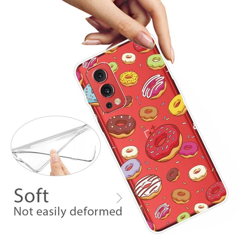 Hülle Oneplus Nord 2 5g Handyhülle Liebe Donuts