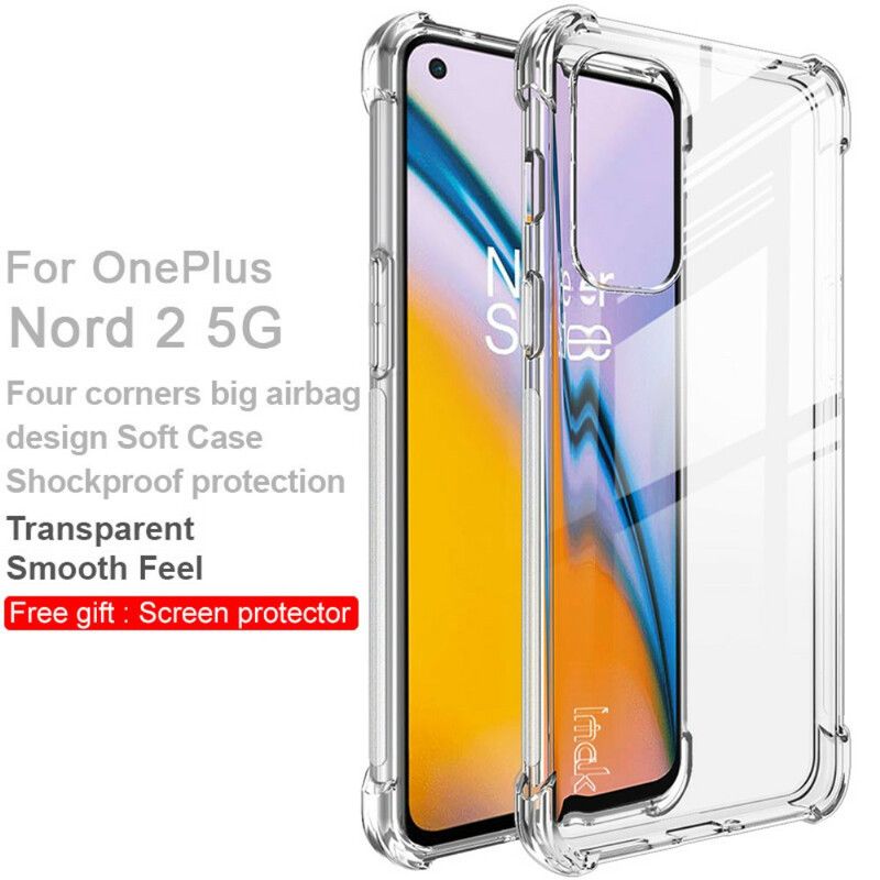 Hülle Oneplus Nord 2 5g Handyhülle Transparenter. Seidiger Imak