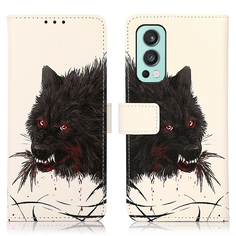 Lederhüllen Oneplus Nord 2 5g Hungriger Wolf