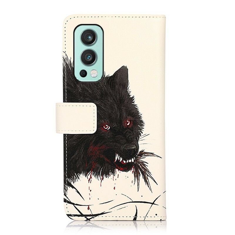 Lederhüllen Oneplus Nord 2 5g Hungriger Wolf