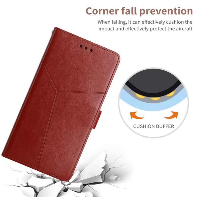 Lederhüllen Oneplus Nord 2 5g Style Leather Geo Y Design