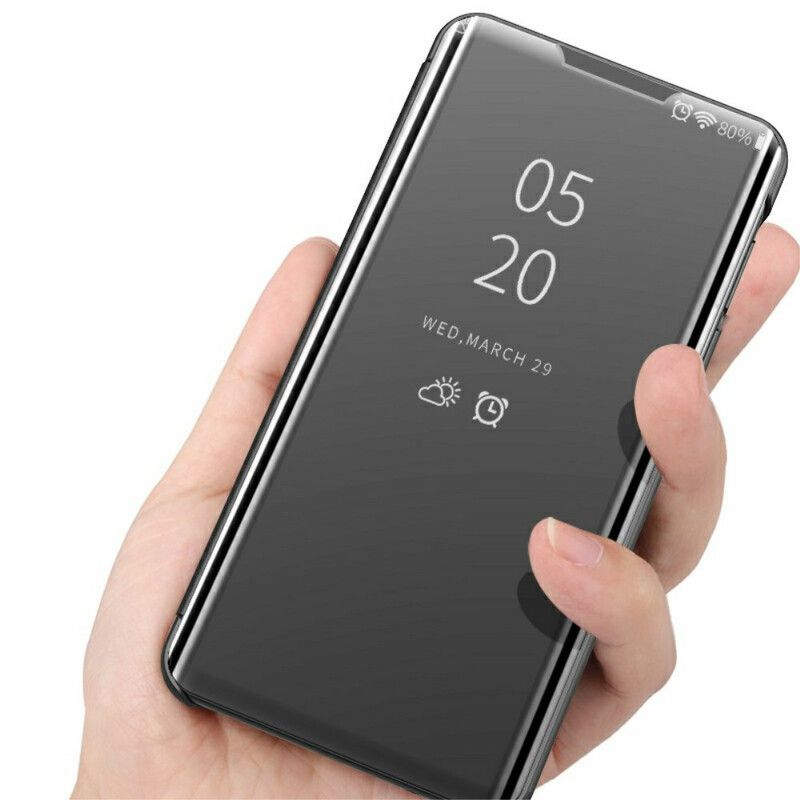 View Cover Oneplus Nord 2 5g Spiegel Und Kunstleder