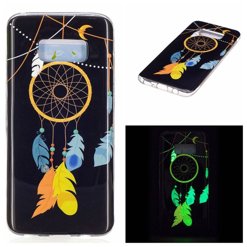 Hülle Samsung Galaxy S8 Einzigartiger Fluoreszierender Traumfänger