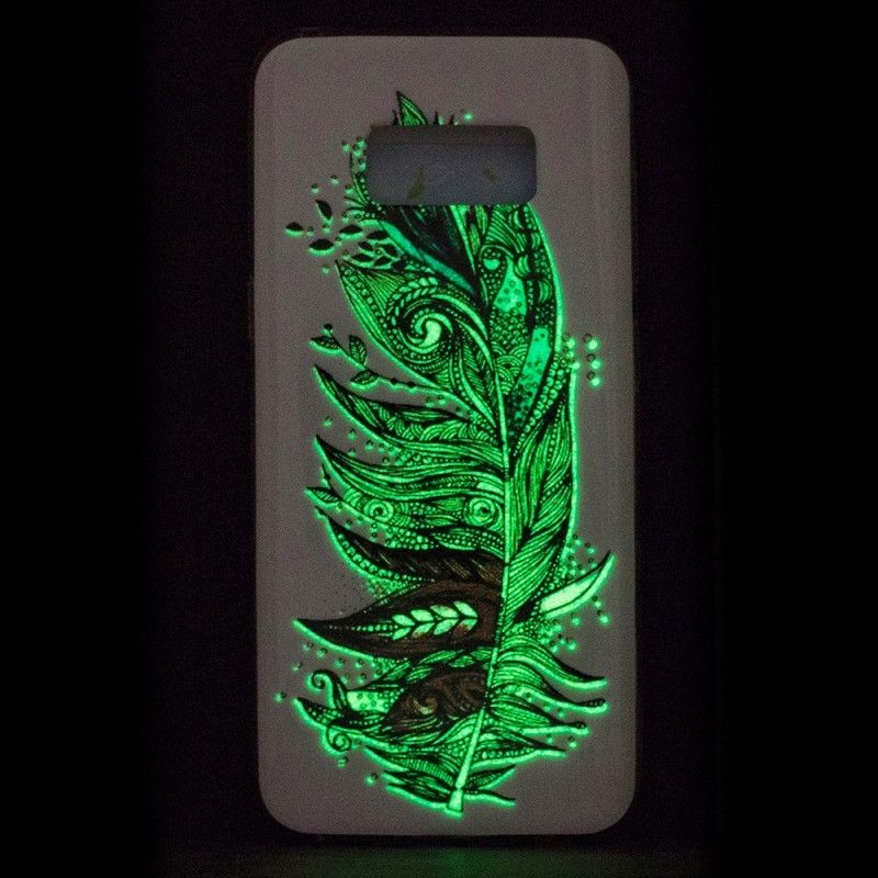 Hülle Samsung Galaxy S8 Fluoreszierende Stammesfedern