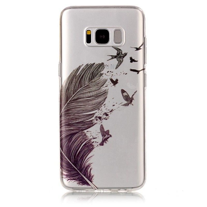 Hülle Samsung Galaxy S8 Handyhülle Leichte Feder