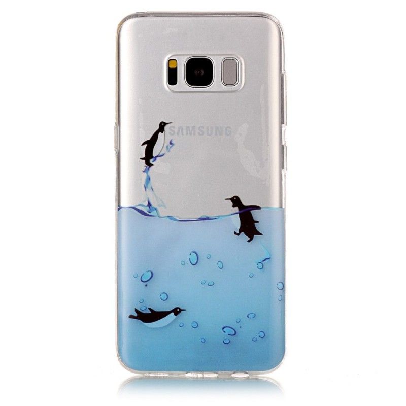 Hülle Samsung Galaxy S8 Pinguinspiel