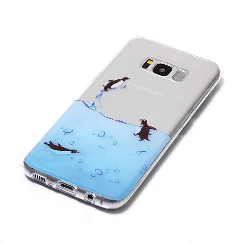 Hülle Samsung Galaxy S8 Pinguinspiel