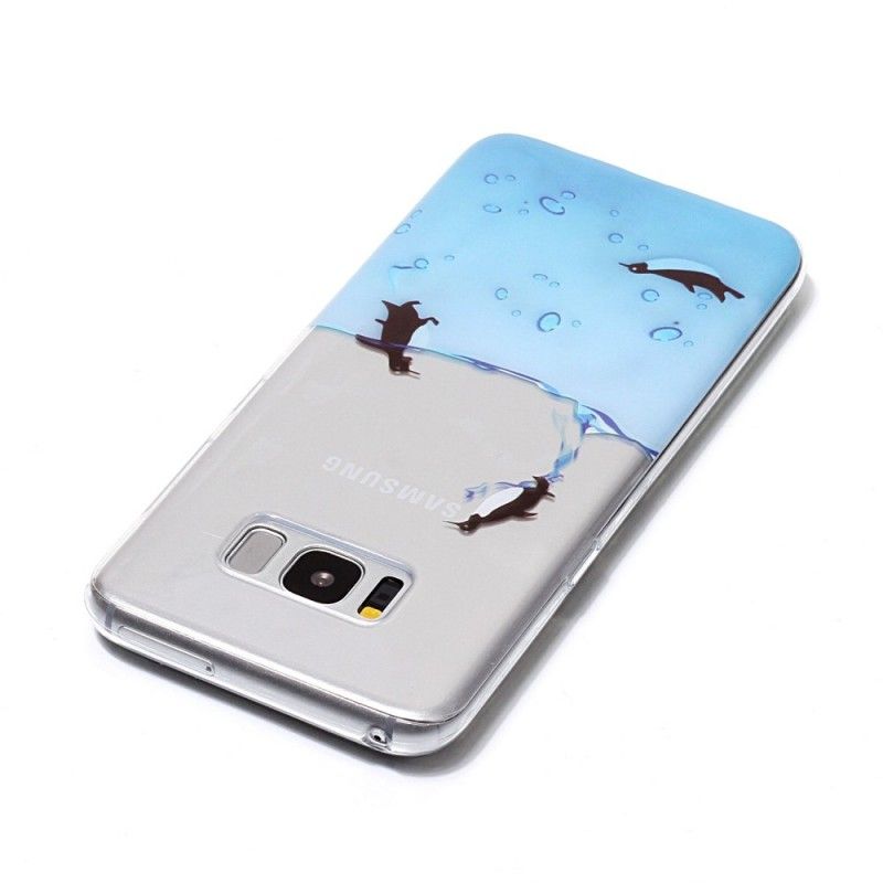 Hülle Samsung Galaxy S8 Pinguinspiel