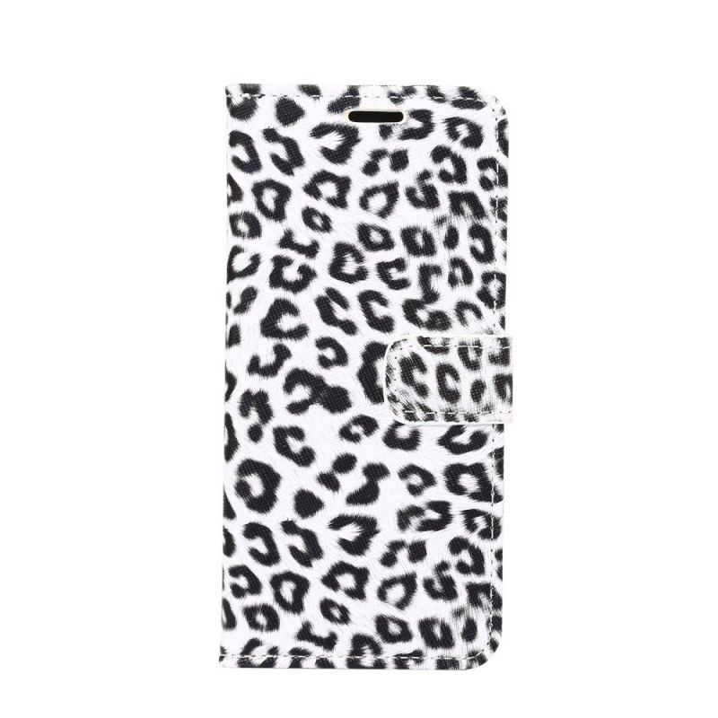 Lederhüllen Für Samsung Galaxy S8 Grau Leopard
