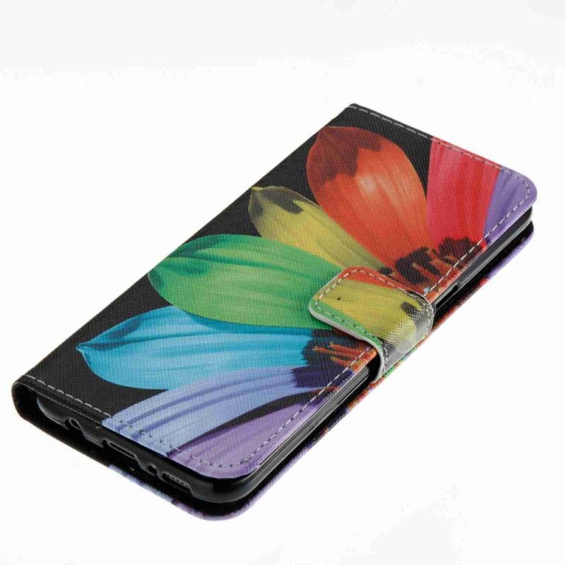 Lederhüllen Samsung Galaxy S8 Intensive Aquarellblume