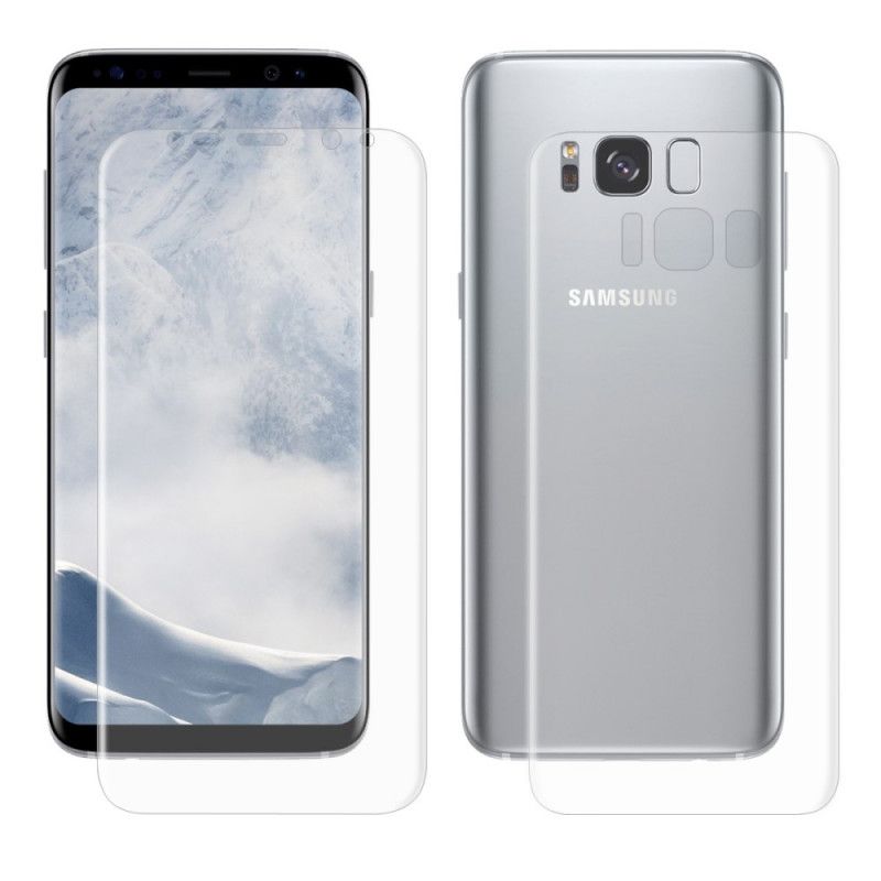 Schutzfolie Für Samsung Galaxy S8 Bildschirm Und Hutprinzenabdeckung