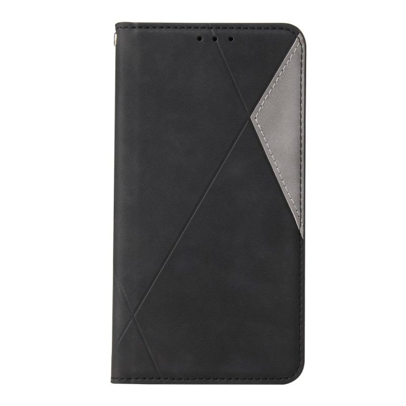 Flip Case iPhone 11 Pro Schwarz Seidiges Berührungsdreieck