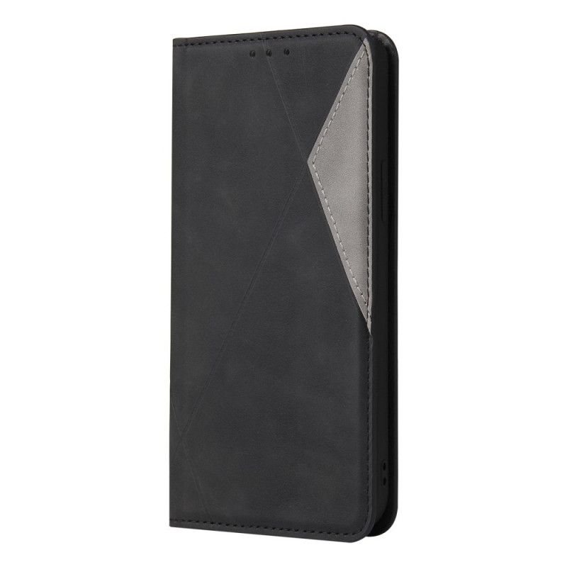 Flip Case iPhone 11 Pro Schwarz Seidiges Berührungsdreieck