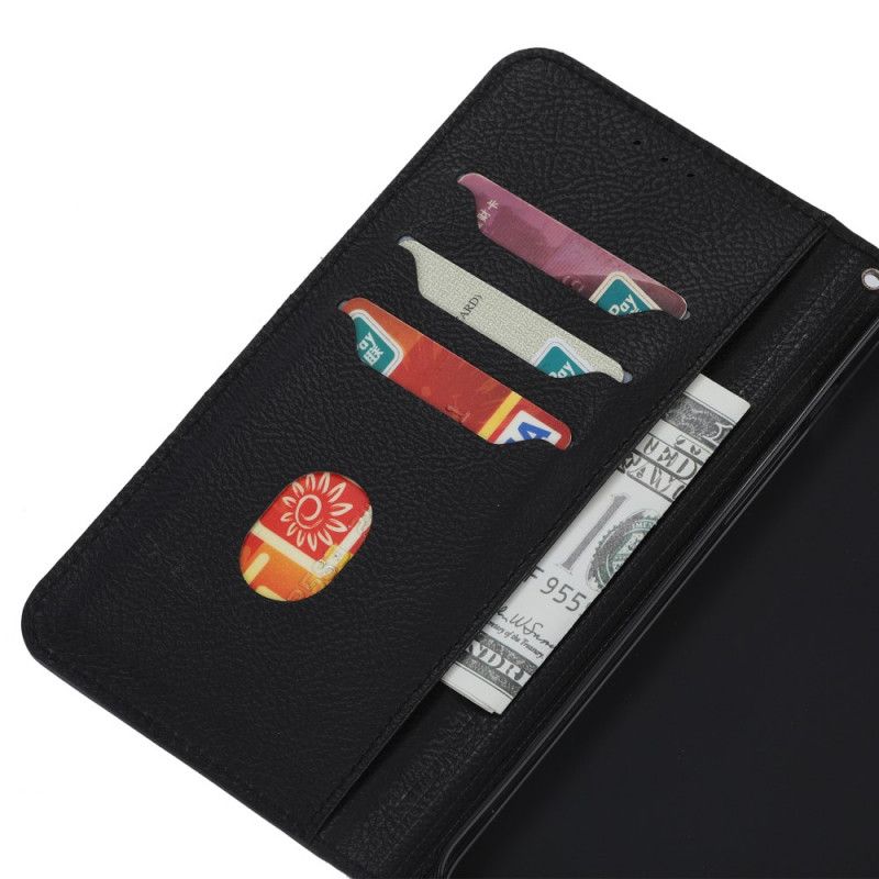 Flip Case iPhone 11 Pro Schwarz Vorderer Kartenhalter