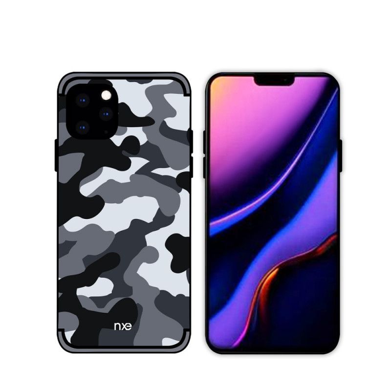 Hülle Für iPhone 11 Pro Schwarz Nxe Tarnung